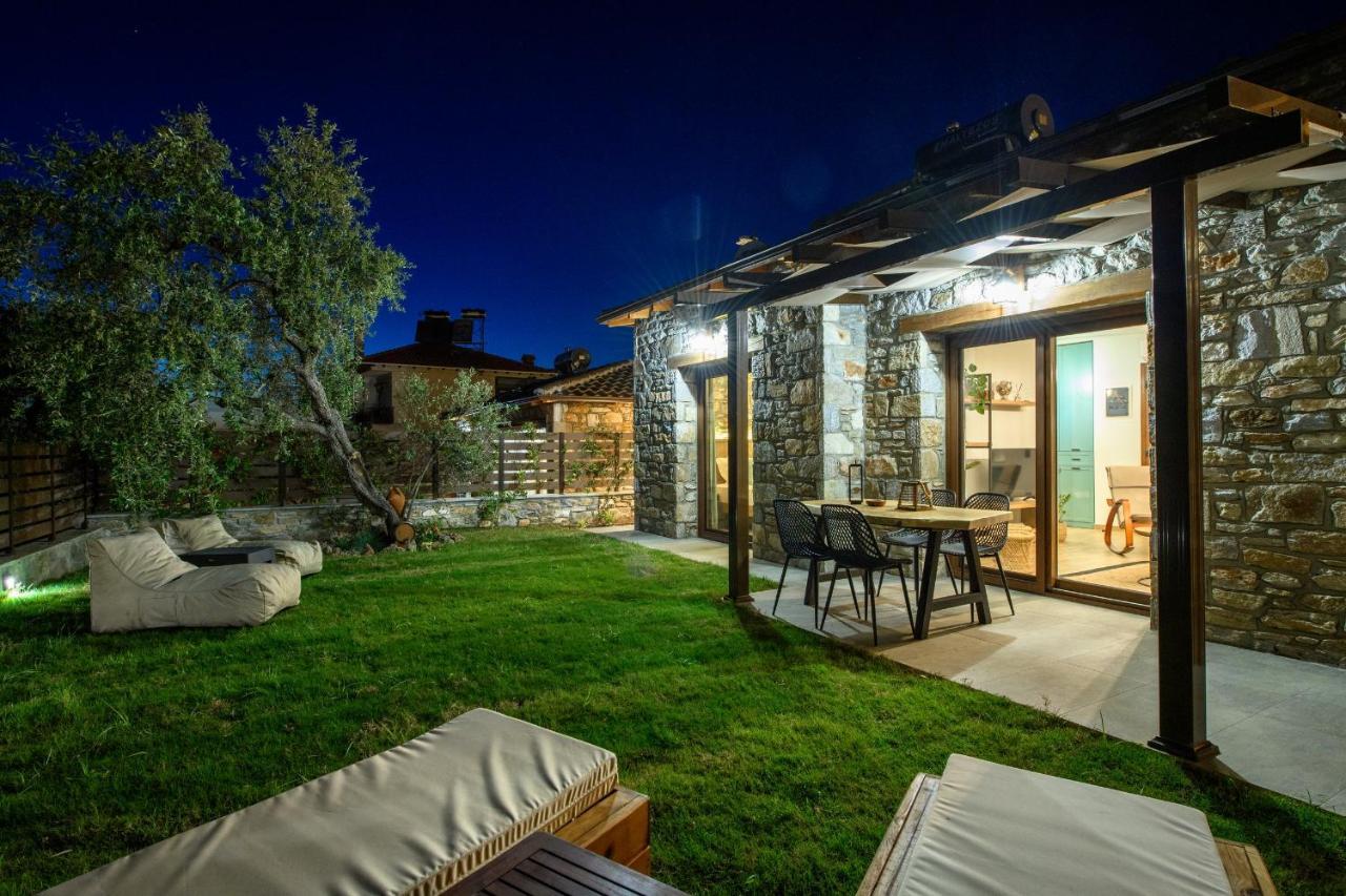 Vila La Terra Petra Skala Rachoni  Exteriér fotografie