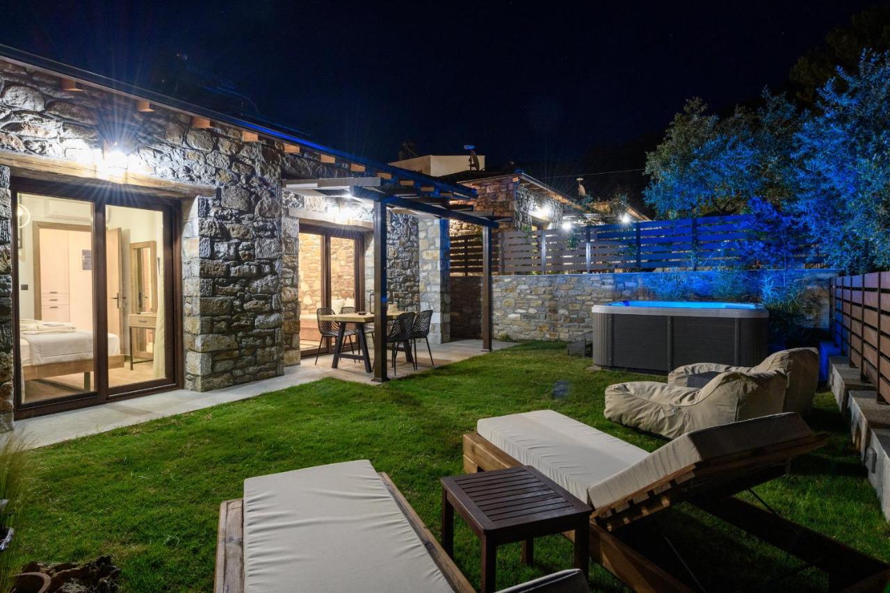 Vila La Terra Petra Skala Rachoni  Exteriér fotografie