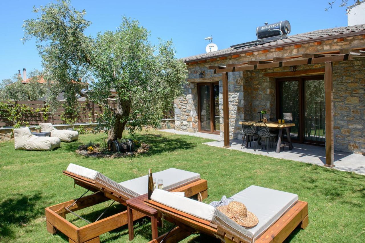 Vila La Terra Petra Skala Rachoni  Exteriér fotografie