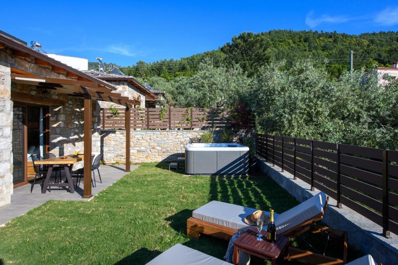 Vila La Terra Petra Skala Rachoni  Exteriér fotografie