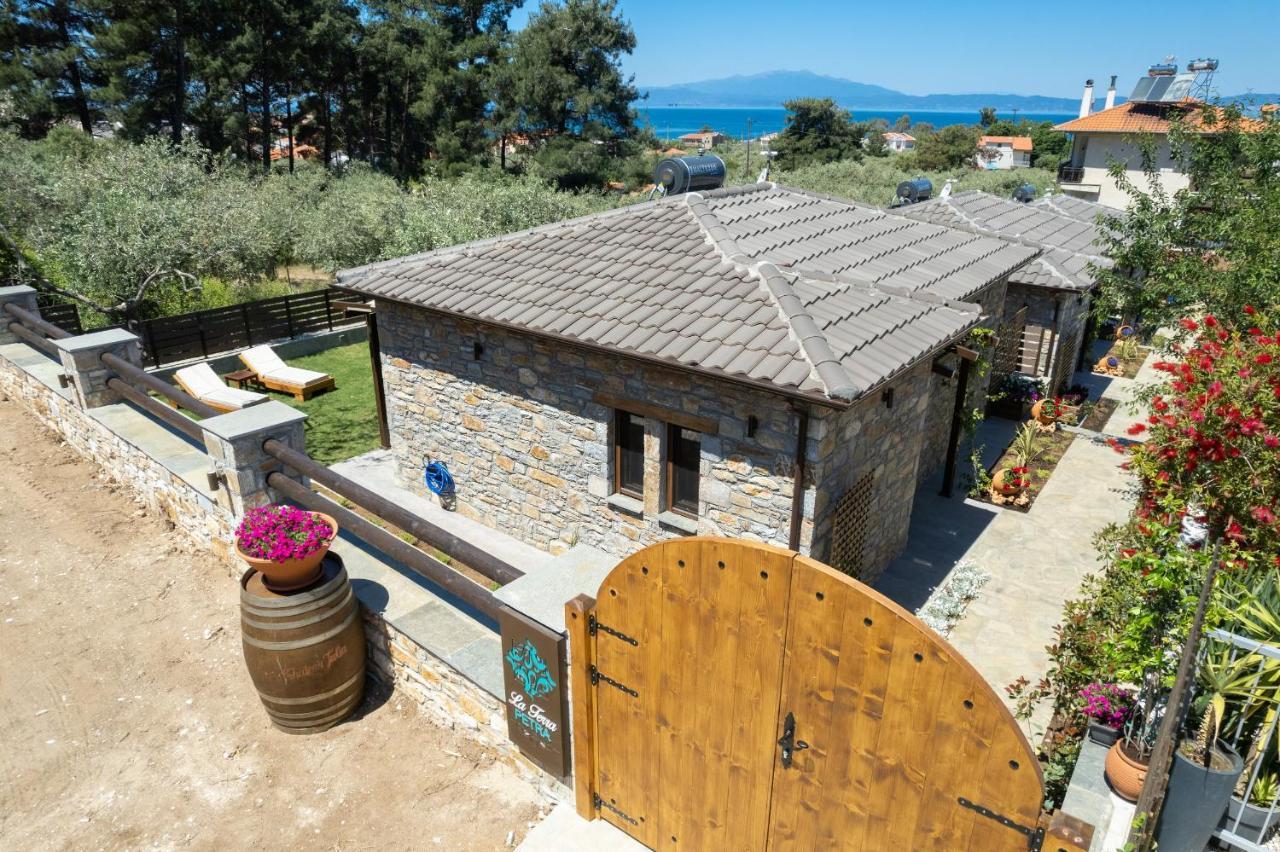 Vila La Terra Petra Skala Rachoni  Exteriér fotografie