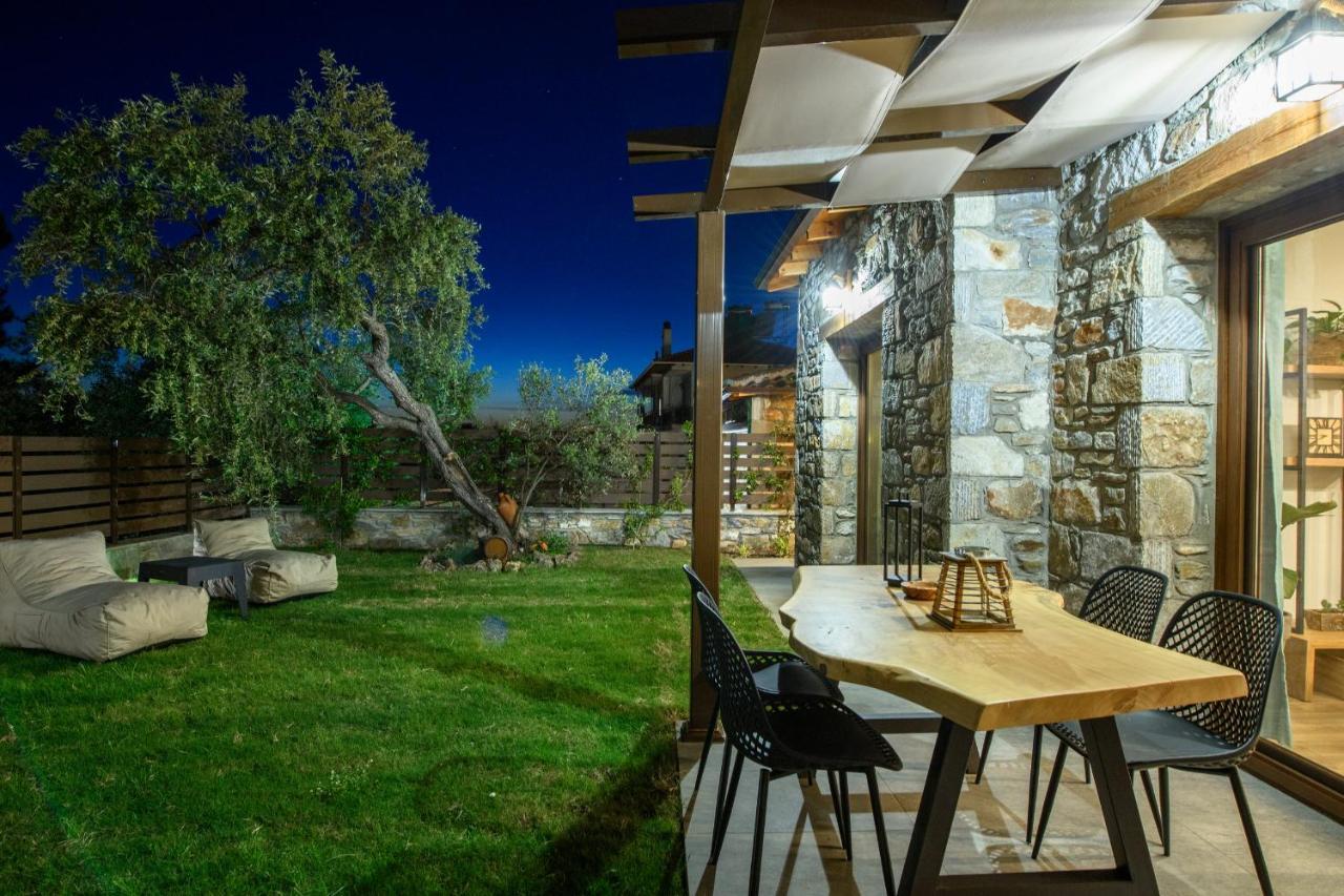Vila La Terra Petra Skala Rachoni  Exteriér fotografie