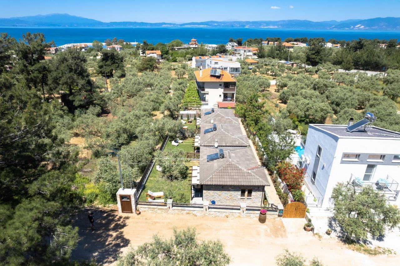 Vila La Terra Petra Skala Rachoni  Exteriér fotografie